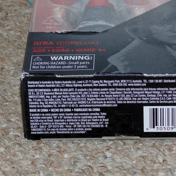 Hasbro Solo: A Star Wars Story 6" Black Series Qi'Ra (Corellia) Figure MIB New - Picture 7 of 10